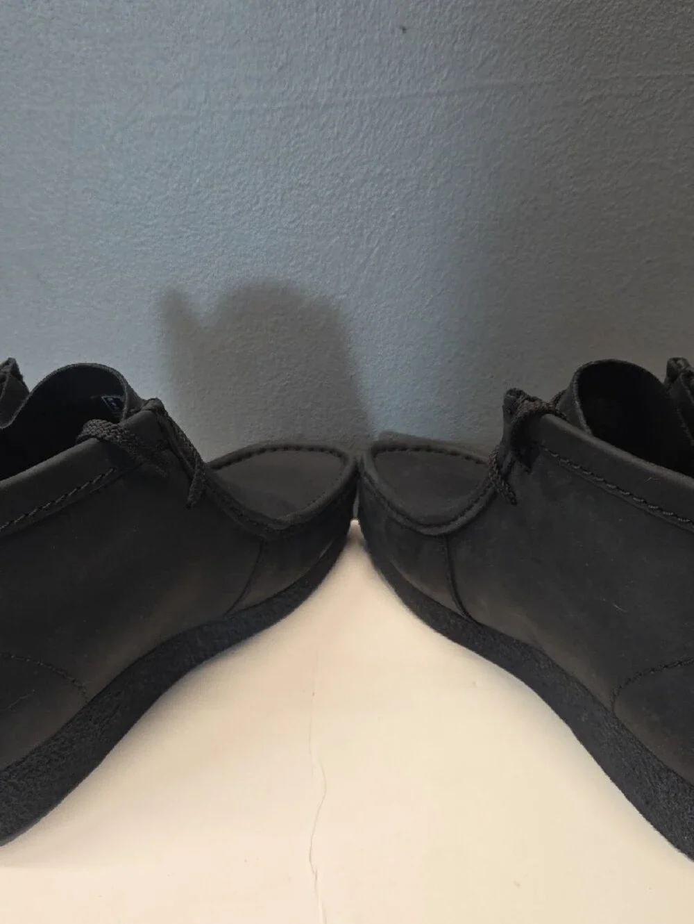 Clarks Men's Black Wallabee Chukka Boots Size 9